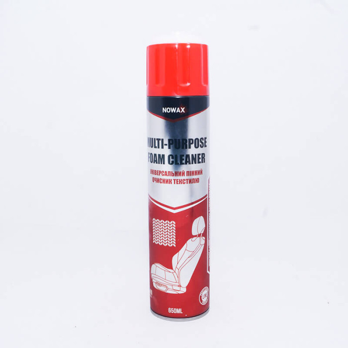 Пінний очищувач текстилю NOWAX Multi-Purpose Foam Cleaner (NX65000), 650 мл