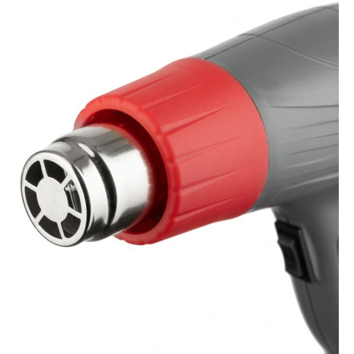 Фен технічний 2000 Вт, 2 режими, 400-600 град., 300-500 л/хв INTERTOOL DT-2416