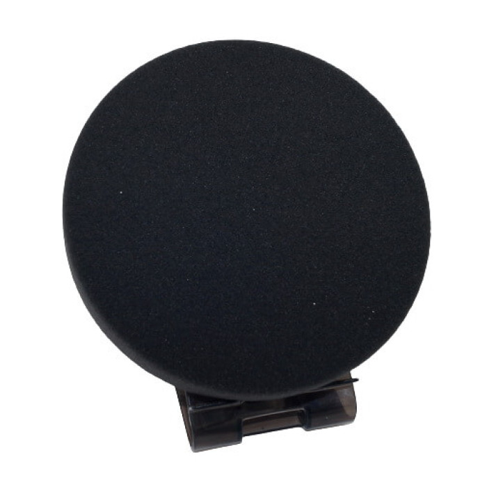 Полірувальне коло APP чорний м'який d 150 h 2.5 см липучка