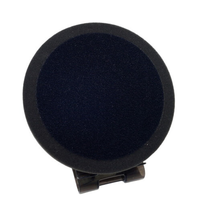 Полірувальне коло APP чорний м'який d 150 h 2.5 см липучка