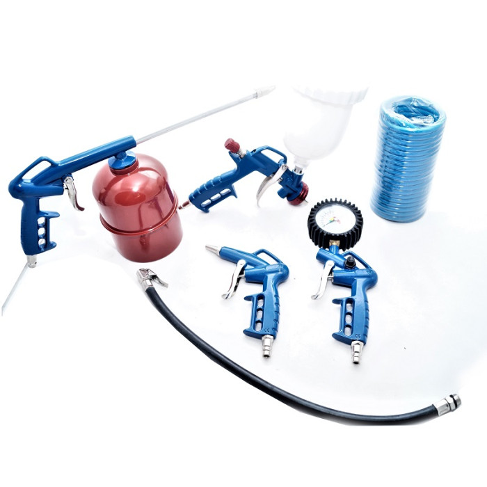 Набір пневмоінструментів 5 елементів MASTERTOOL (81-8738)