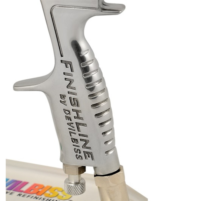 Краскопульт DeVilbiss FLG-G5-14, дюза 1,4 мм, верхній пластиковий бачок 600 мл