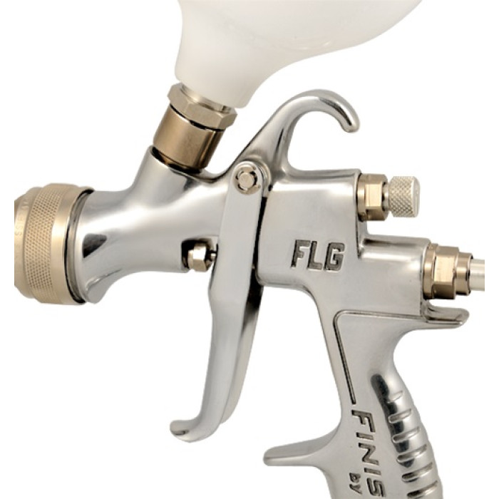 Краскопульт DeVilbiss FLG-G5-14, дюза 1,4 мм, верхній пластиковий бачок 600 мл