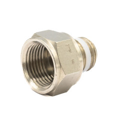 З'єднання різьбове CAMOZZI з 3/8 зовн. та 1/4 внутр.