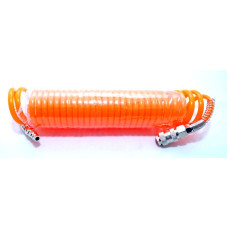 Шланг спіральний із швидкороз'ємним з'єднанням 5 м INTERTOOL PT-1703