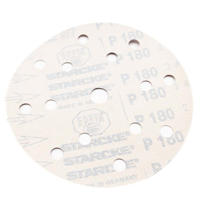 Коло абразивне NCPro 542 на липучці коричневе D150 / P180 (арт. NCPro 08358)