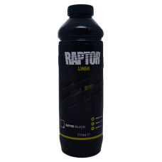 Захисне покриття U-Pol Raptor Liner Black, чорний, 711 мл із затверджувачем у комплекті (RLВ/S4)