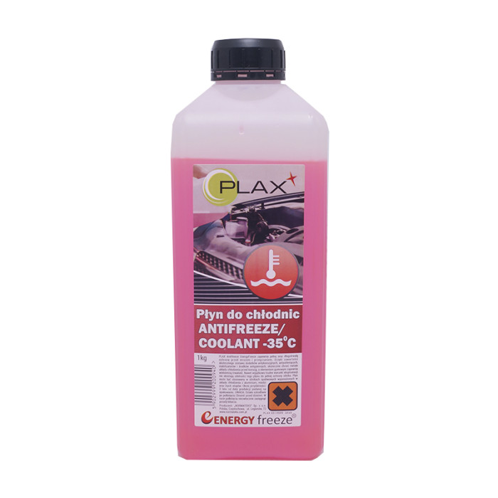 Антифриз PLAX -35 градусів (червоний) 1 л