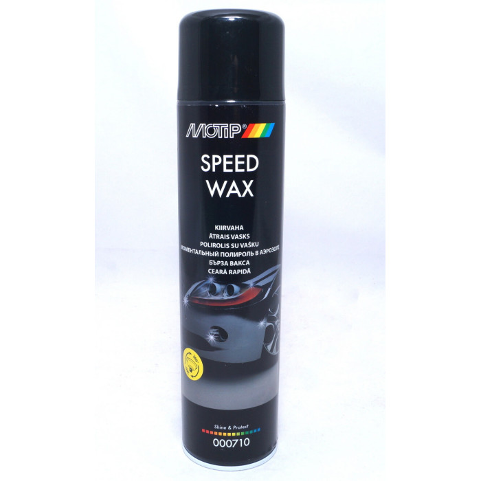 Швидкий поліроль Motip Speed Wax 000710 600мл