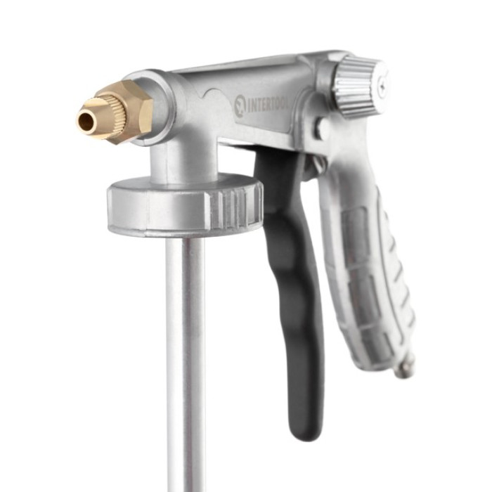 Пістолет під гравітекс пневматичний з гнучкою насадкою INTERTOOL PT-0703