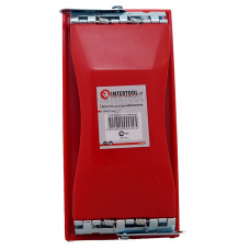 Брусок для шліфування 100x210 мм, металевий затискач для швидкої та надійної фіксації INTERTOOL HT-0002