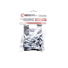 Заклепка алюмінієва 4,8x12 мм, упаковка 50 шт INTERTOOL RT-4812