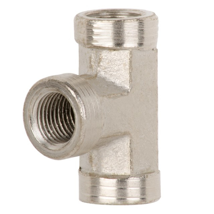 Трійник із внутрішнім різьбленням 1/4” INTERTOOL PT-1863