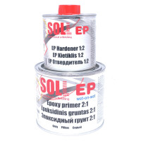 Грунт епоксидний SOLL c затверджувачем 2:1 сірий 0,75 л (S-EP 05G)