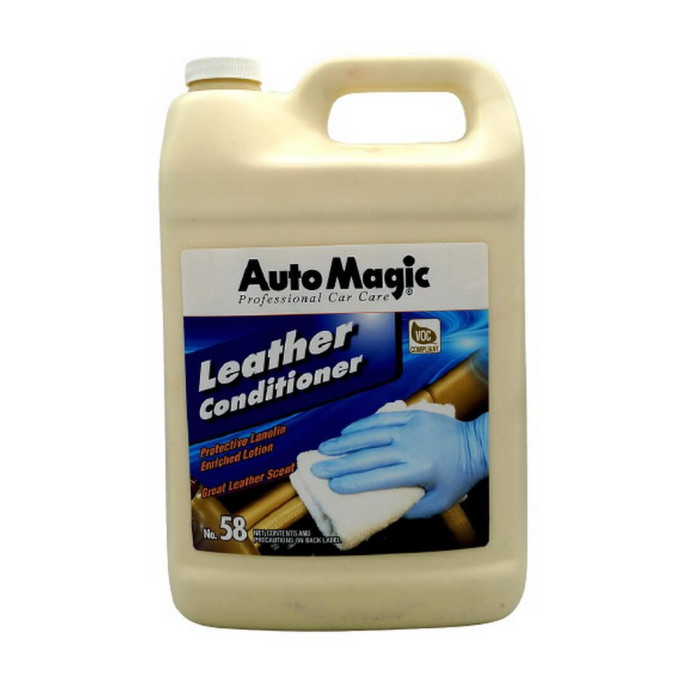 Кондиціонер на основі ланоліну Auto Magic №58 Leather Conditioner 3.785л