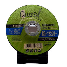 Коло шліфувальне зачистне по металу Alloid 27 14А 125x6,0x22,2 мм (арт. W12560-G)