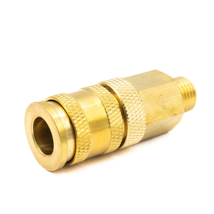 Швидкороз'ємне з'єднання із зовнішнім різьбленням Alloid 1/4 (арт. ПМ-2SM)