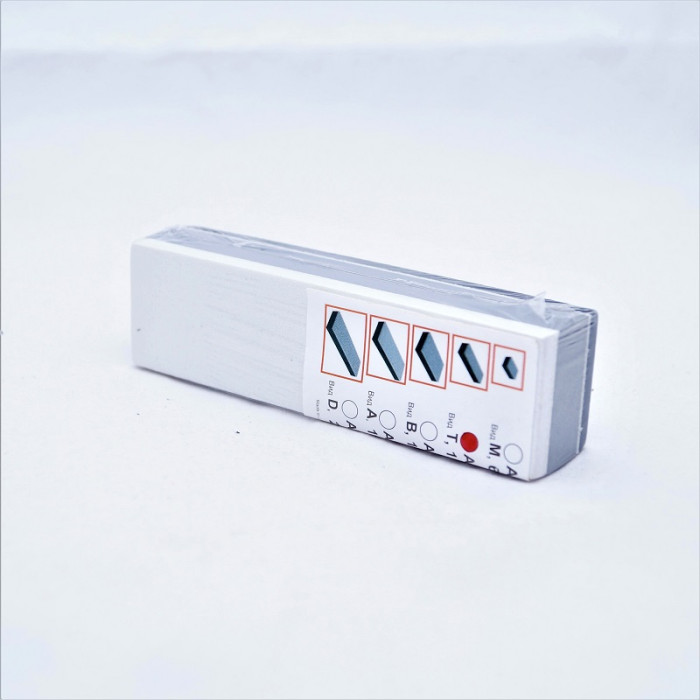 Шліфувальна колодка серія VTP 1419 вигляд T, 'Profi', сіра, 129х36х28мм