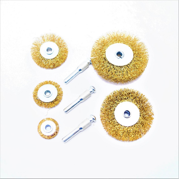 Набір щіток із рифленого дроту Mastertool - 5 шт. (19-9500)