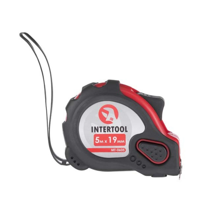 Рулетка сталева з фіксатором 5м * 19мм 