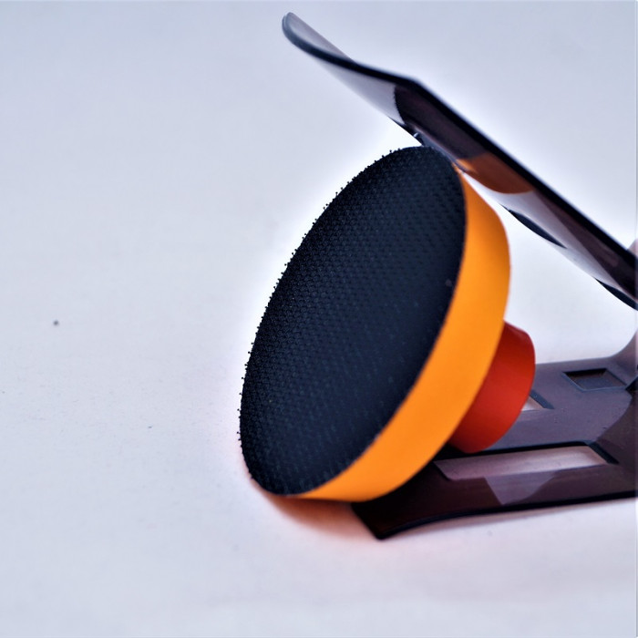 Базова платформа з липучкою, М14, 75мм жорстка (помаранчева) PYRAMID (09400)