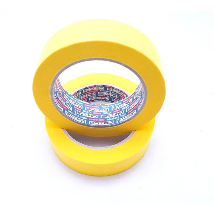 Стрічка малярська жовта Sotro Gold 29мм 120°C (арт. T053030)