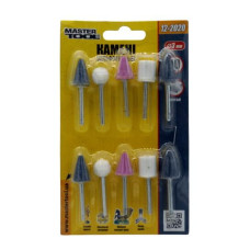 Каміння шліфувальне, набір 10 шт. MASTERTOOL 12-2020