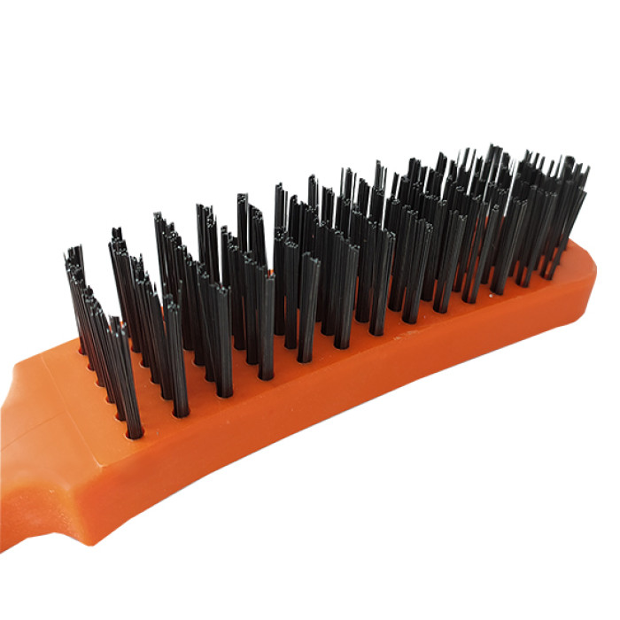 Щітка по металу MIOL - 6 рядів пластик