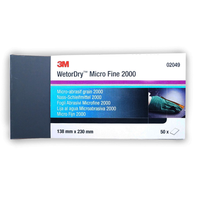 Водостійкий абразивний папір 3M 