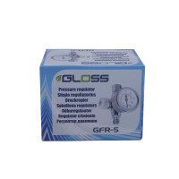 Регулятор повітря SOLL із манометром - Gloss (GFR-5)