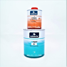 Ґрунт акриловий темно-сірий ROBERLO HS 5:1 Primer Filler X5 1л. з відп. у комплекті (62704-X5)