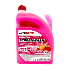 Омивач скла зимовий Winter Screenwash Bubble Gum-22*C AUTO DRIVE 4л