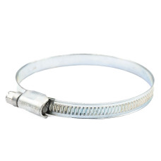 Хомут черв'ячний оцинкований W1 60-80мм CARLIFE (HC060-80)