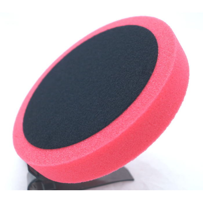 Полірувальне коло на липучці SOTRO T091505, D150 мм/H25 мм, червоний, середньої м'якості