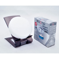 Губка полірувальна біла тверда гладка (на липучці) діаметр 80 мм, SOTRO T098002