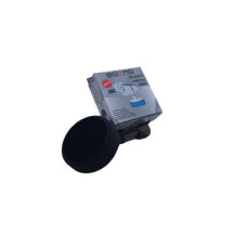 Губка полірувальна гладка на липучці SOTRO D80мм/H25мм чорна - м'яка (T098006)