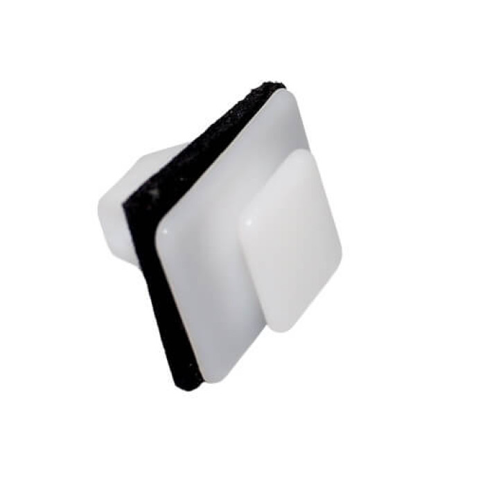 Кріплення бокового молдінгу (білий) арт. 0212