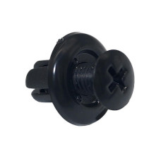 Кріплення універсальне 4-пелюсткове з різьбовим штирьком, чорний 18мм*12мм (арт. 0601)