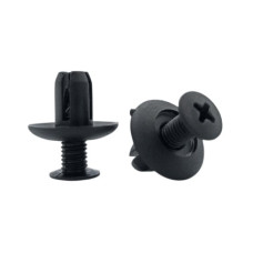 Нажимное крепление с резьбовым штырьком, черный