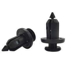 Крепление бампера с металлическими фиксаторами (длинный стержень)