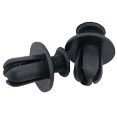 Нажимное крепление с резьбовым штырьком, черный 18мм*12мм