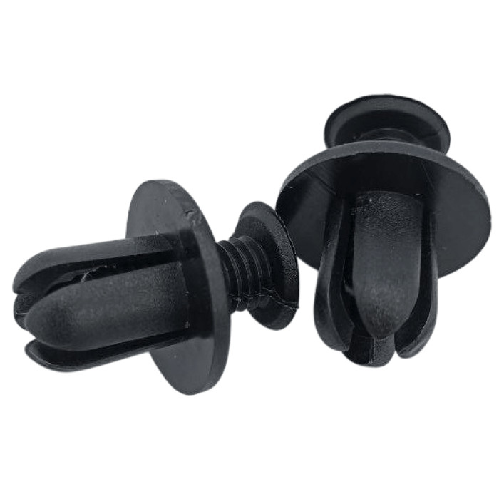 Нажимное крепление с резьбовым штырьком, черный 18мм*12мм