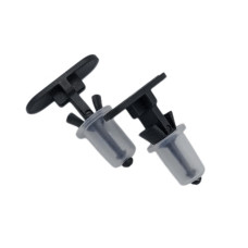 Нажимное крепление внутренней отделки двери, кузова (уплотнители) черный