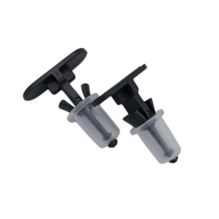 Нажимное крепление внутренней отделки двери, кузова (уплотнители) черный