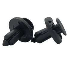 Нажимное крепление бампера с двумя шляпками, 4-лепестковое 20*13*8мм