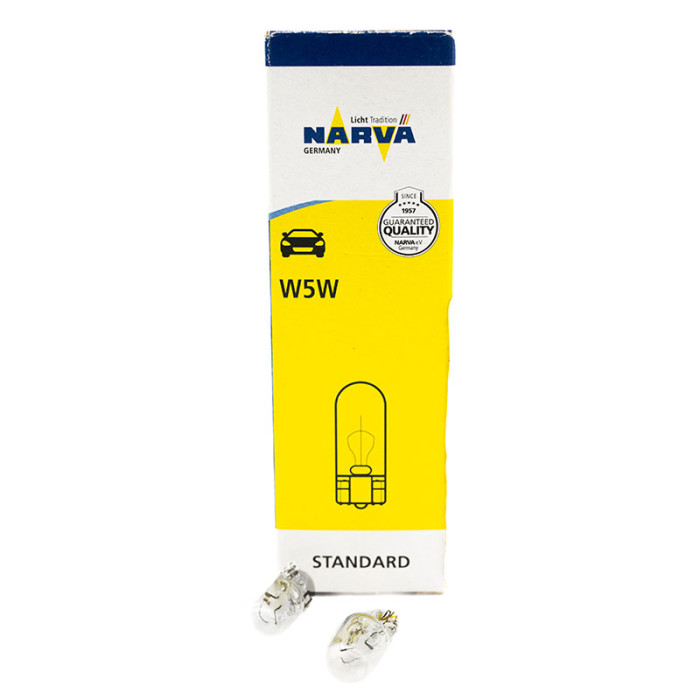 Лампа галогенна W5W NARVA