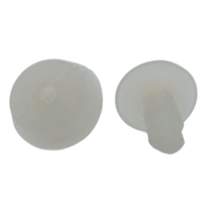 Нажимное крепление внутренней отделки салона с двумя шляпками