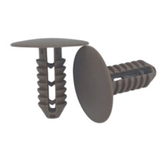 Крепление нажимное (ель), 10*24*25, темный беж