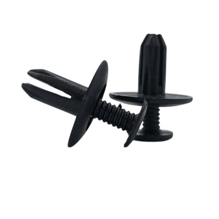 Нажимное крепление, универсальное, черный Kia диаметр шляпки 18мм*13мм