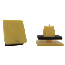 Крепление молдингов (двери) с герметиком верхняя шляпка 16ммx20мм нижняя шляпка 14мм x 18мм